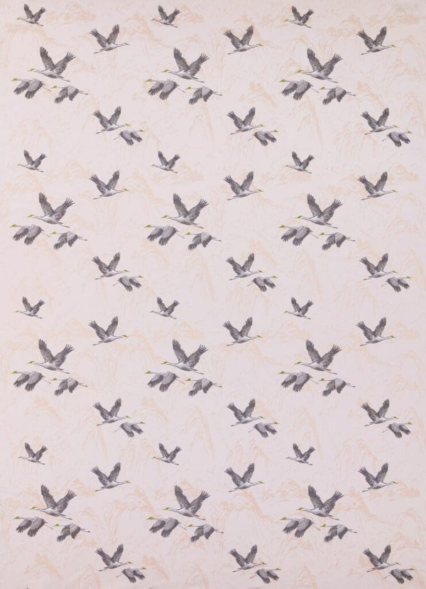 Laura Ashley Fabric Animalia Embroidered Blush