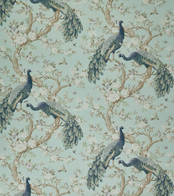 Laura Ashley Fabric Belvedere Duck Egg