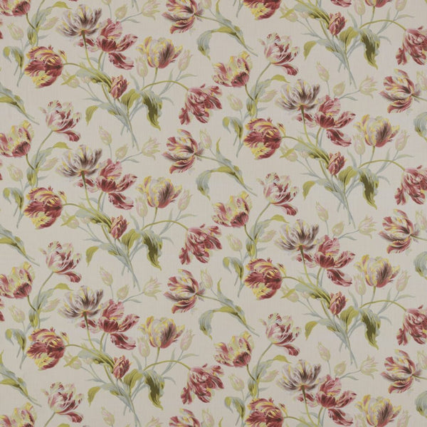 Laura Ashley Fabric Gosford Cranberry