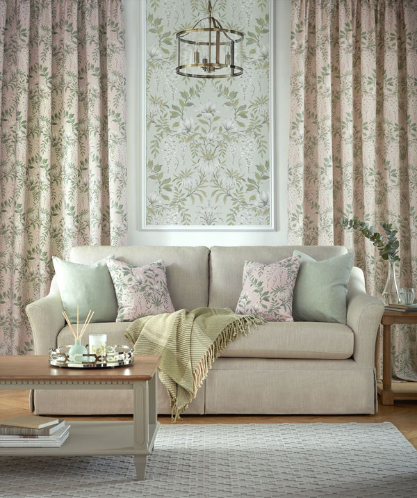 Laura Ashley Fabric Parterre Natural