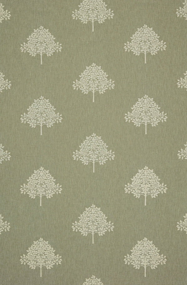 William Morris at Home Fabric Marigold Tree Embroidery Nettle