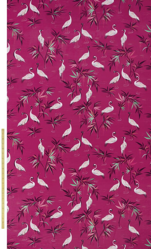 Sara Miller Heron Velvet Fuschia