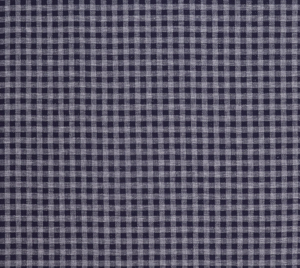 Laura Ashley Fabric Gingham - French Navy