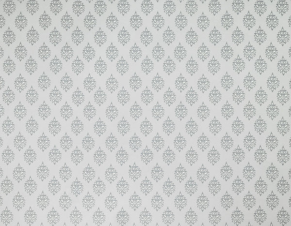 Laura Ashley Fabric Gower - Slate White