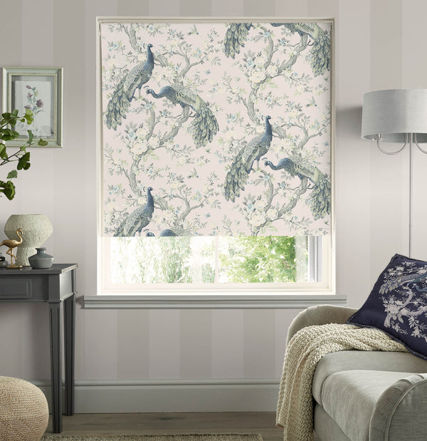 Laura Ashley Belvedere Midnight Roller Blind Ready Made