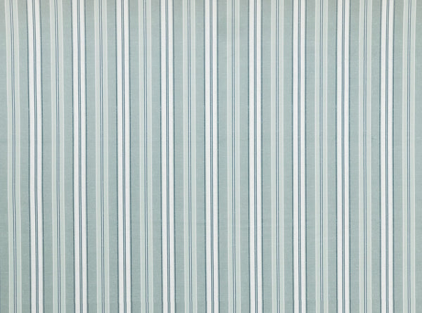 Laura Ashley Fabric Suffolk Stripe - Eucalyptus