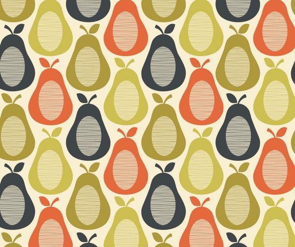 Orla Kiely Scribble Pear multi