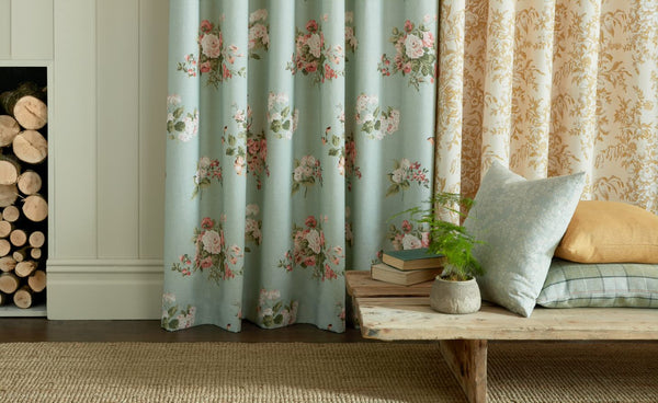 Laura Ashley Fabric Rosemore - Sage