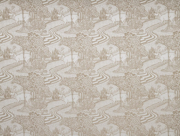 Laura Ashley Fabric Trecastle - Natural